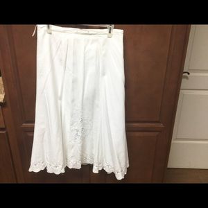 Vintage Richard Malcolm Linen Skirt EUC